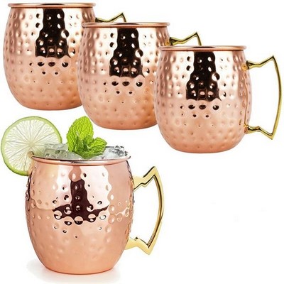 16oz Hammered Moscow Mule Mug