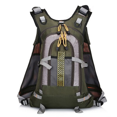 Fly Fishing Vest Multi Pockets Backpack