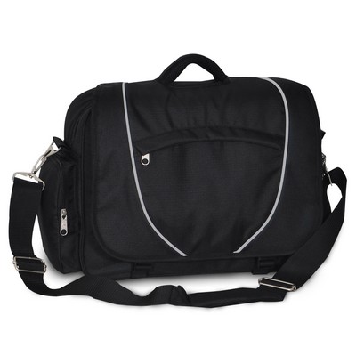 Everest Deluxe Briefcase, Black