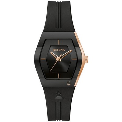 Bulova Ladies Latin Grammyu Futuro Silicone Strap Watch