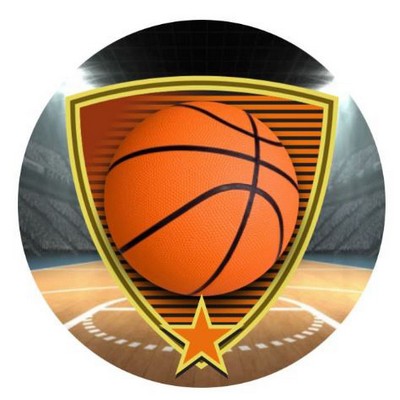 Basketball Texture Tone® Label