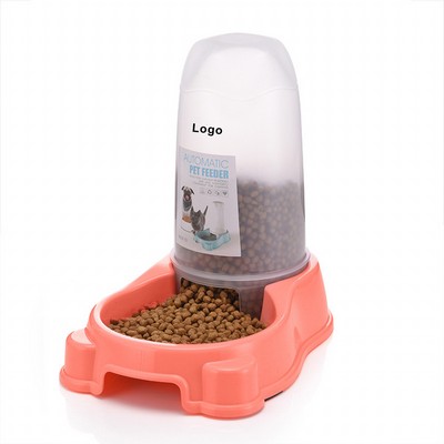 Self-Dispensing Gravity Pet Feeder and Waterer