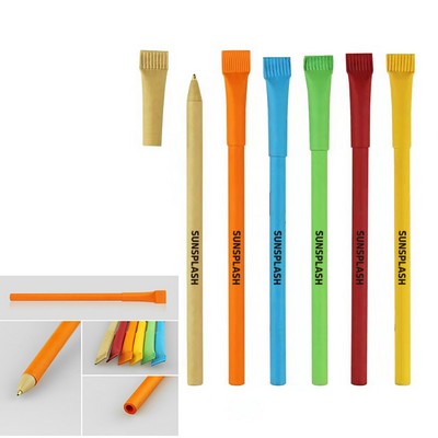 Eco-friendly Dissolvable Ballpoint Pen/ Paddle Pen