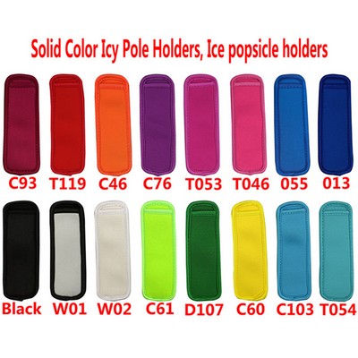 Neoprene Ice Pop Sleeves Anti-Freezing Popsicle Holder