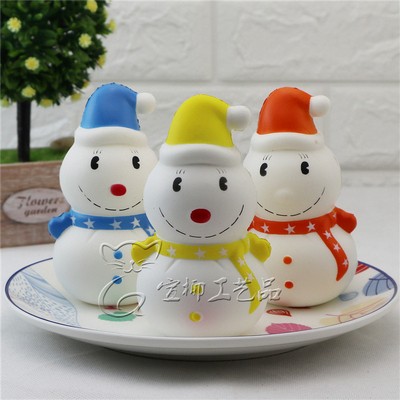 Slow Rising Stress Release Squishy Toys Snowmen