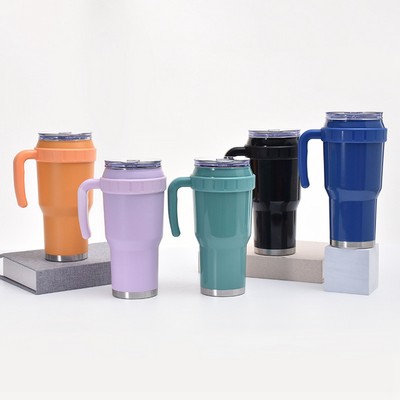 40 Oz. Vacuum Tumbler With Handle