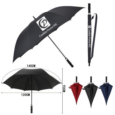 Auto Open Golf Umbrella With Foam Handle-55" Arc