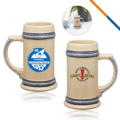 Trecent Ceramic Tankard - 17 OZ.