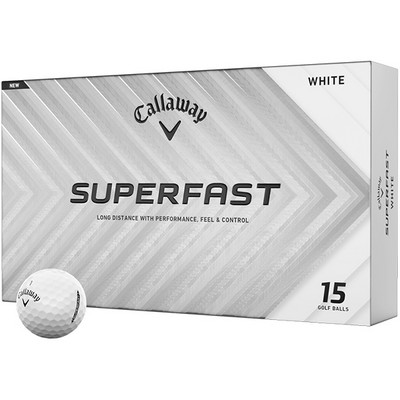 Callaway® SuperFast Golf Ball - 15 Ball Pack