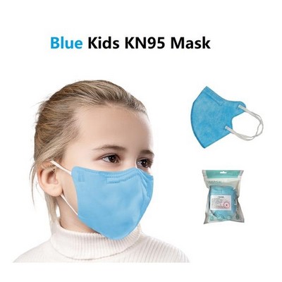 Blue KN95 Kids Face Mask in Stock