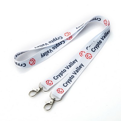 1/2" Double ended Nylon Lanyards