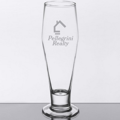 Deep Etched or Laser Engraved Libbey® 3815 15.25 oz. Footed Pilsner Glass