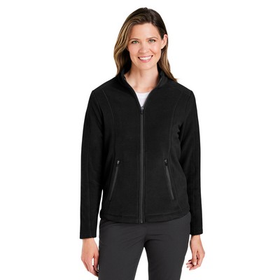 Devon and Jones CrownLux Performance? Ladies' Fleece Full-Zip