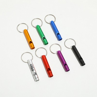 Bullet Whistle Keychain