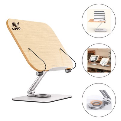 360 Degree Rotation Adjustable Book Reading Stand