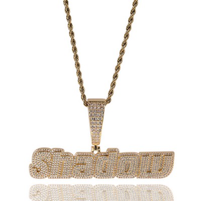 Customizable Ice Up Cuban Link Chain W/Pendant