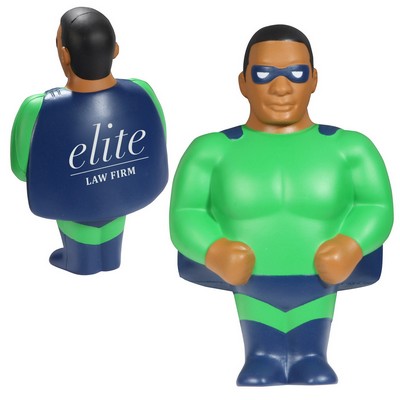 African American Super Hero Stress Ball