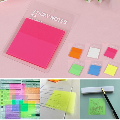 Transparent Sticky Notes