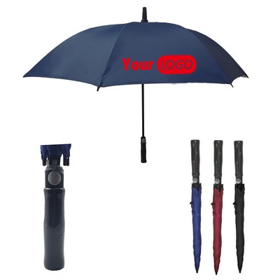 59" Arc Auto Open Straight Golf Umbrella