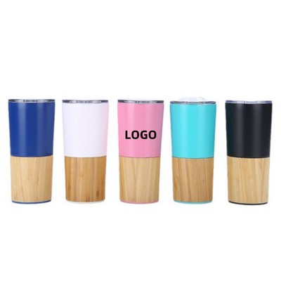 20oz Bamboo Insulated Tumbler