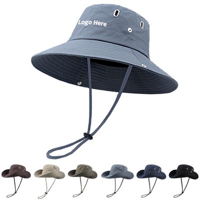 Wide Brim Boonie Bucket Hat