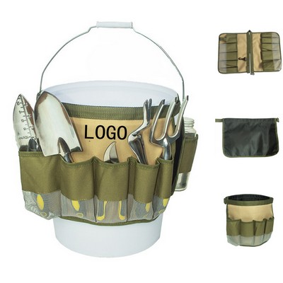 600D Oxford Gardening Tools Bucket Bag