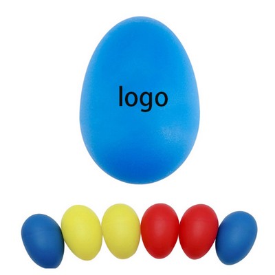 Plastic Maracas Egg Shape Shakers