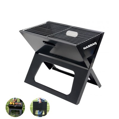 Foldable X-shape Charcoal Grill Large Size - OCEAN