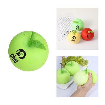 Apple Shaped Stress Reliver Ball