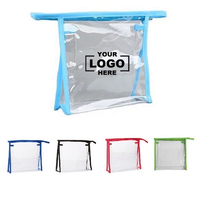 Portable Transparent PVC Cosmetic Bags