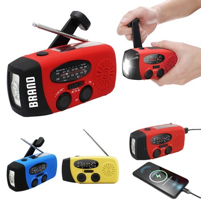 Hand Crank Emergency Weather Solar Radio