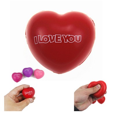 Heart-shaped Foam Stress Ball