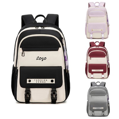 Outdoor College Waterproof Backpack With Laptop Interlayer