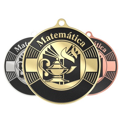 Matematica Simucast (2-1/8") Medal