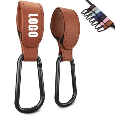 Leather-style Baby Stroller Hooks