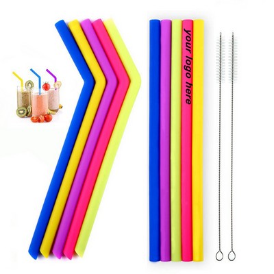 Reusable Silicone Drinking Straws