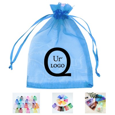 2.75 X 3.54 Inch Organza Candy Drawstring Bag