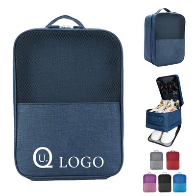 13.78 X 10.24 X 8.27 Inch Oxford Fabric Shoe Bag