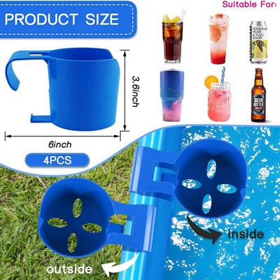 Plastic Poolside Cup Holder Creative Pool Shelf Drink Beer Mug Support