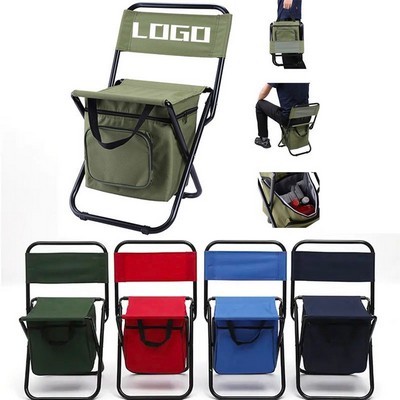 Fishing Chair With Cooler Bag