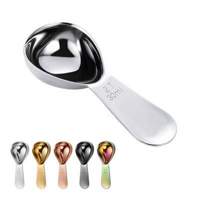 30ML Stainless Steel Coffee Spoons with Short Handles