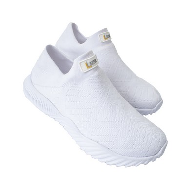 LAZAR All White Nurse Shoes