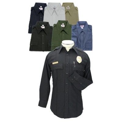 FIRST CLASS Long Sleeve Poly/Rayon Uniform Shirt