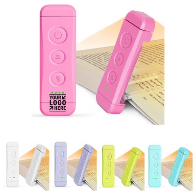 USB Rechargeable Book Light for Reading in Bed