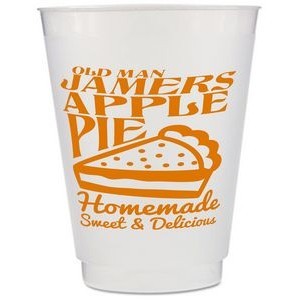 16 Oz. Tall Unbreakable Translucent Frosted Cup