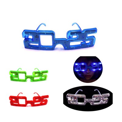 New Year 2025 Luminous Glasses Toys