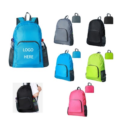 Polyester Outdoor Foldable Backpack