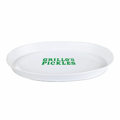 BREKX Kingston Hammered Tray White