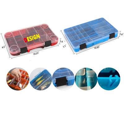 Bait Vault Camouflage Tackle Box Plastic Tackle Trays