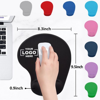 Ergonomic Memory Foam Mouse Pad with Wrist Support